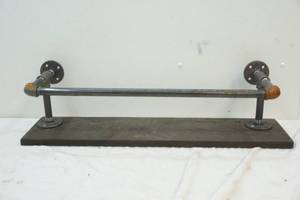 lot 217 image: wood shelf