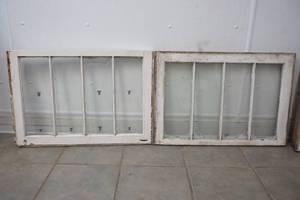 lot 230 image: vintage windows