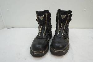 lot 245 image: Harley Davidson boots 8.5