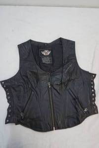 lot 247 image: Harley Davidson vest size XL
