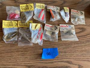 lot 20 image: Lot of New Herters World Famous Fishing Tackle Lures