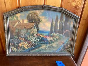 lot 52 image: Framed Landscape Artwork
