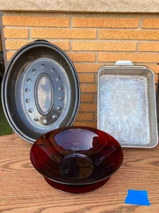 lot 55 image: Cookware and Serving Dishes Lot
