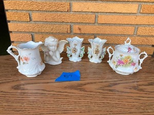 lot 57 image: Tea Set and Misc