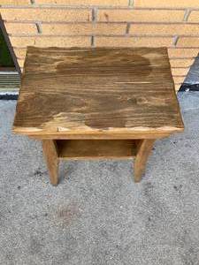 lot 64 image: Small Bedside Table