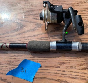 lot 31 image: Olympic 6500 Fishing Rod w Reel