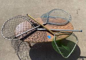 lot 36 image: 3 Large Fishing Nets