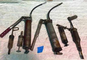 lot 77 image: Large Lot of Assorted Grease Guns