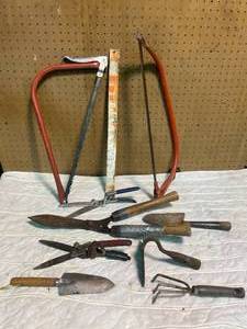 lot 78 image: Lot of Various Gardening and Yard Tools