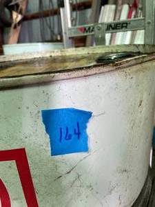 lot 164 image: 30 Gal Hydrotex Moly Plus SAE 80W 140 All Season Gear Lube Grease