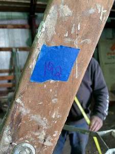 lot 192 image: 8 Step Wooden Ladder