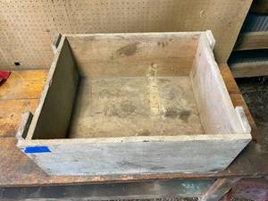 lot 196 image: Very Large Square Wooden Planter Box