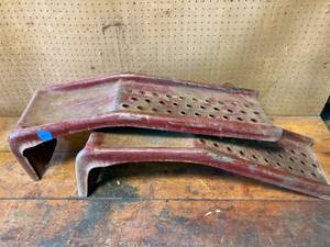 lot 145 image: 2 Metal Vehicle Ramps