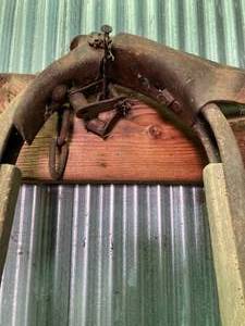 lot 159 image: Two 48 Cow Stanchions