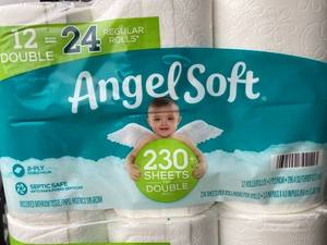 lot 32 image: Angelsoft Toilet Paper