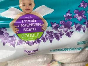 lot 43 image: Lavender Angelsoft Toilet Paper