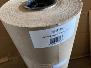 lot 21 image: Kraft Paper Roll