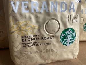 lot 117 image: Starbucks Veranda Whole Bean Coffee
