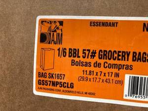 lot 94 image: Paper Grocery Bags