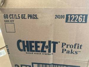 lot 53 image: Cheez-It Crackers