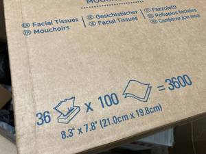 lot 101 image: Kleenex