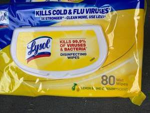 lot 69 image: Lysol Disinfecting Wipes