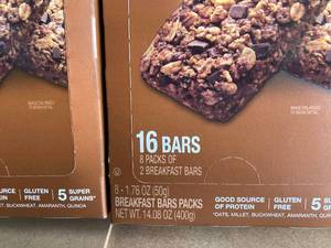 lot 150 image: KIND Breakfast Bars