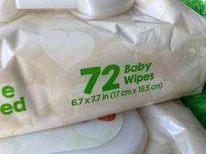 lot 15 image: Cuties Baby Wipes