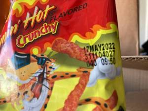 lot 142 image: Flamin Hot Cheetos