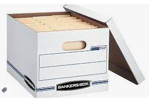 lot 42 image: Bankers Boxes