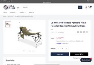 Military Cot