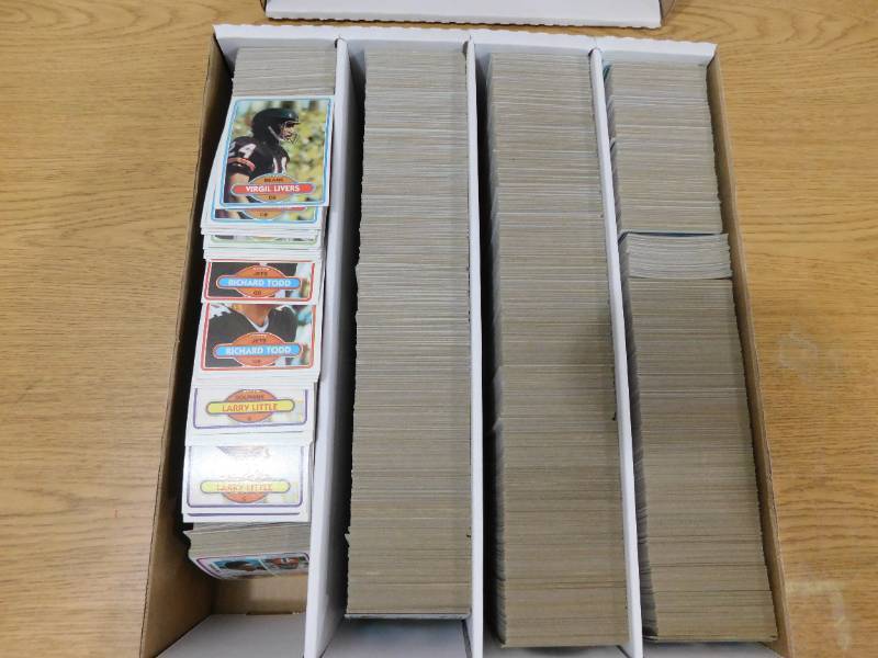 1980 Topps Football 2,900 Cards