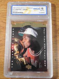 WCG 10 Gem Mint 1996 Upper Deck A Cut Above Michael Jordan #CA9 LK