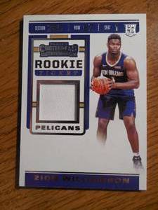2019 Panini Contenders Rookie Tickey Jersey Zion Williamson Rookie LK