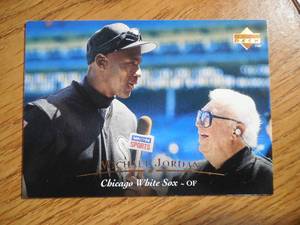 1995 Upper Deck Michael Jordan with Harey Carey #200 CL LK
