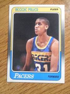 1988 Fleer Reggie Miller Rookie HOFer LK