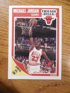 1989 Fleer Michael Jordan #21 GOAT LK