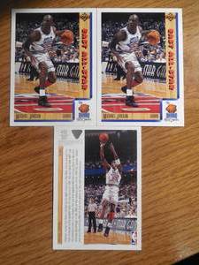 (3) 1991 Upper Deck Michael Jordan All Star #452 HOFer LK