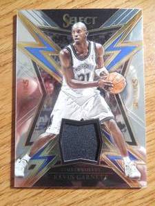 2017 Select Sparks Jersey Kevin Garnett HOFer LK