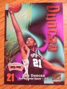 1997 Skybox Z Force Tim Duncan Rookie #111 HOfer LK