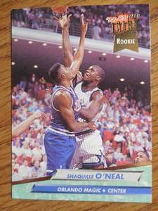 1992 Fleer Ultra Shaquille ONeal Rookie #328 HOFer LK