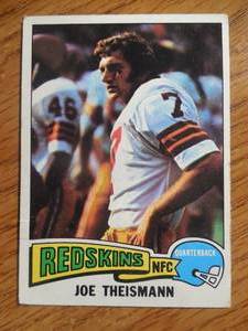 1975 Topps Joe Theismann Rookie #416 LK