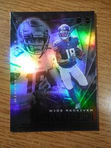 2020 Panini Illusions Black Justin Jefferson Rookie #22 LK