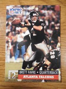 1991 Pro Set Brett Favre Rookie #762 HOfer LK