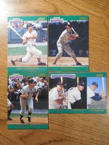 1992 Score The Franchise (4) Card Set Mantle, Musial & Yastrzemski LK