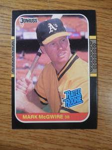 1987 Donruss Mark McGwire Rookie #46 LK