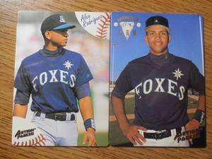 (2) 1994 Action Packed Alex Rodriguez Rookies LK