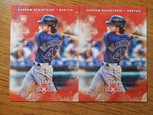 (2) 2017 Panini Diamond Kings Andrew Benintendi Rookies #131
