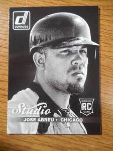 2014 Panini Studio Jose Abreu Rookie #11 LK