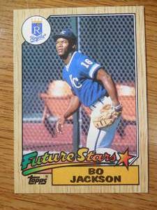 1987 Topps Bo Jackson Rookie #170 LK